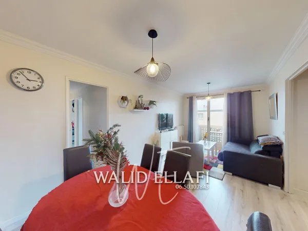 Appartement 3 pièces 53 m² 