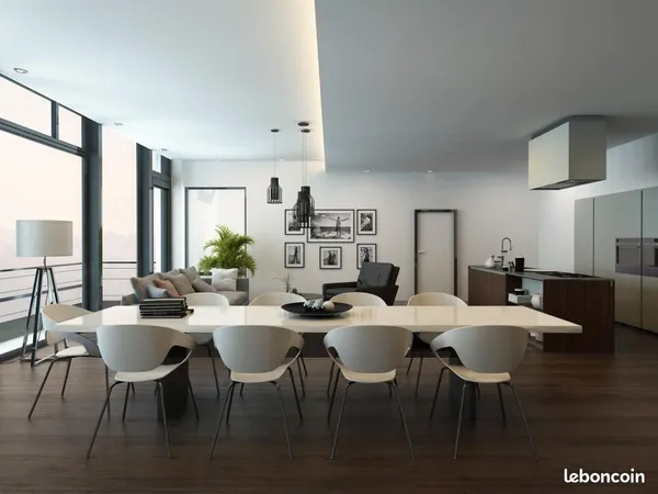 Appartement 3 pièces 59 m² 