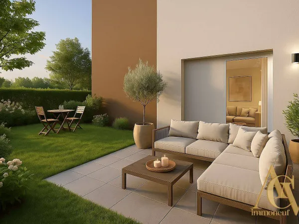Appartement 2 pièces 43 m² 