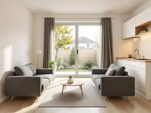 Studio 1 pièce 26 m² 