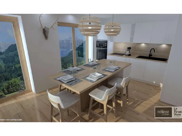Appartement 3 pièces 69 m² 