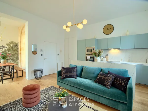Appartement rénové avec terrasse au coeur des Chartrons 