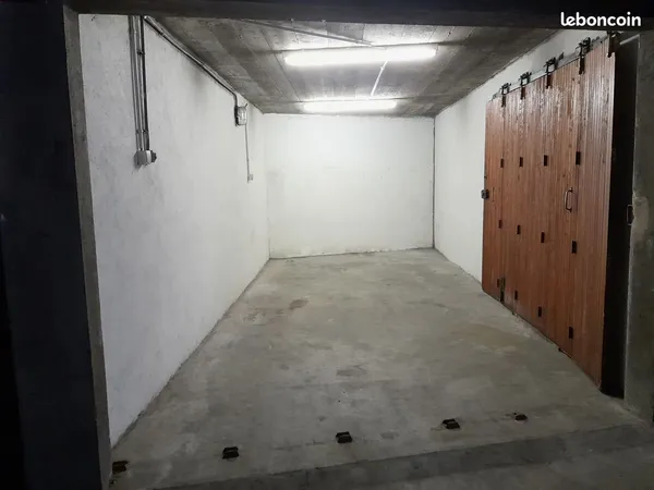Garage fermé 