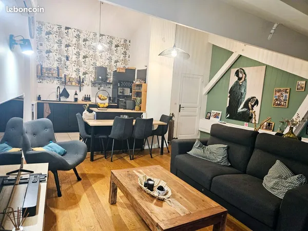 Appartement 3 chambres en hyper centre 