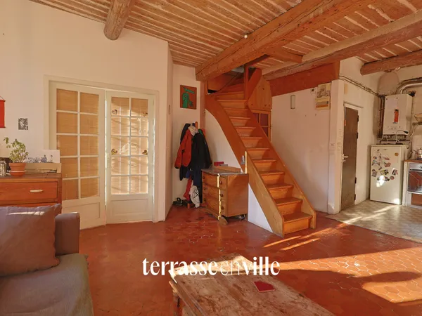 PANIER - DERNIER ETAGE - DUPLEX T3 - 60 m2 - TERRASSE PARTAG 