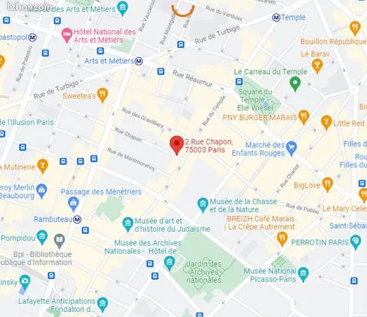 Parking - Garage Location Paris 3e Arrondissement   153€