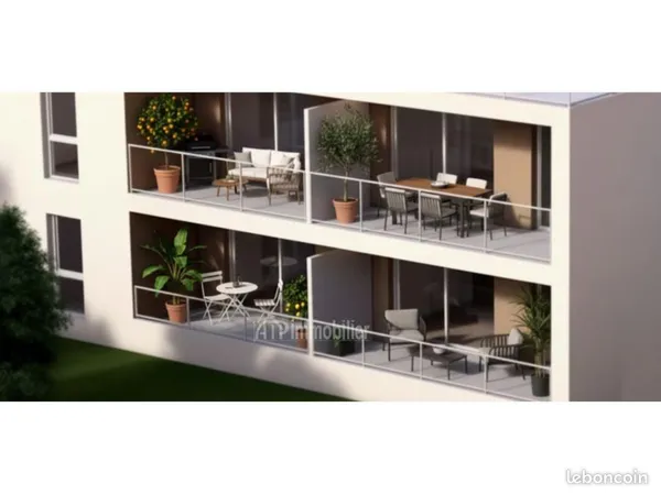 Appartement 3 pièces 60 m² 