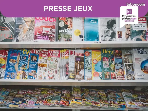 Fonds de commerce presse, jeux 50 m² 