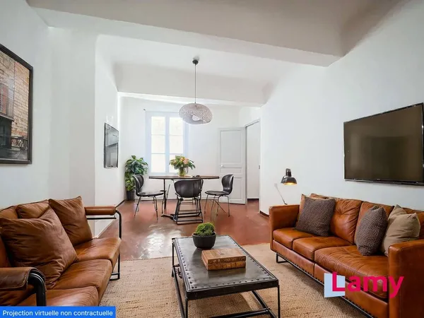 Appartement 2 pièces 49 m² 