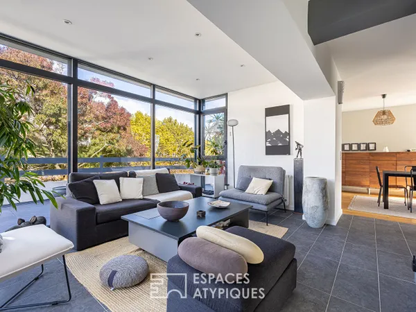 Loft contemporain au coeur de Saint-Priest avec terrasse 