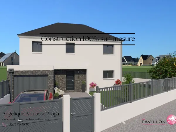 Terrain + maison 130 m² 