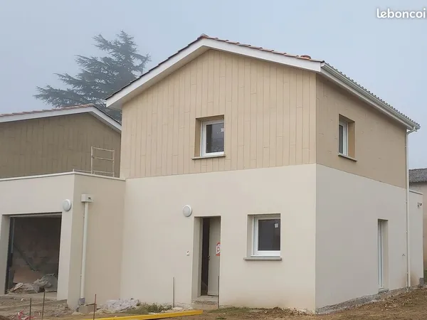 A louer maison jumelle neuve T4 duplex 