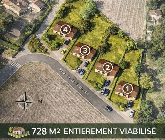 Terrain 728 m² BEHOUST 
