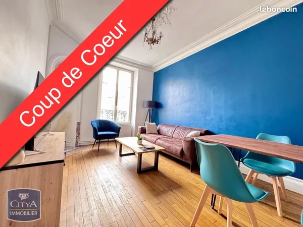 Appartement 3 pièces 53 m² 