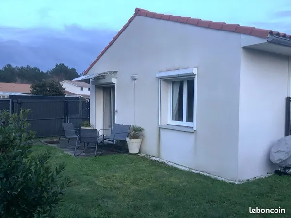 T2 35m2 meublé avec jardin 