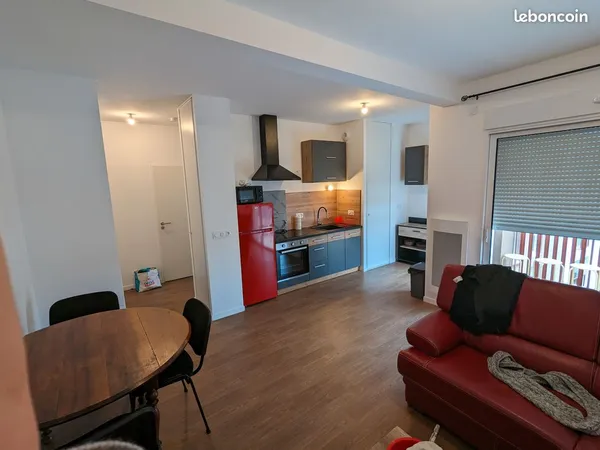 Appartement neuf T2 meublé 42m² 