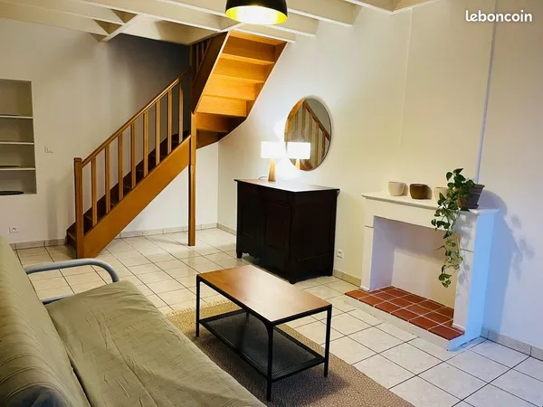 Maison meublée avec jardin 
