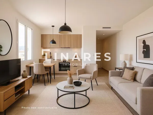 L'ENVY - T2 de 44m2 - Parking - 13009 