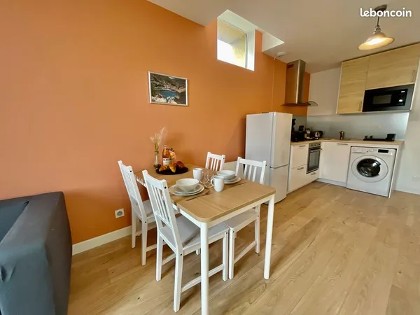 Appartement T2 rénové et meublé 