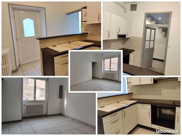 Appartement T3 type « Maison de village » au centre-ville 