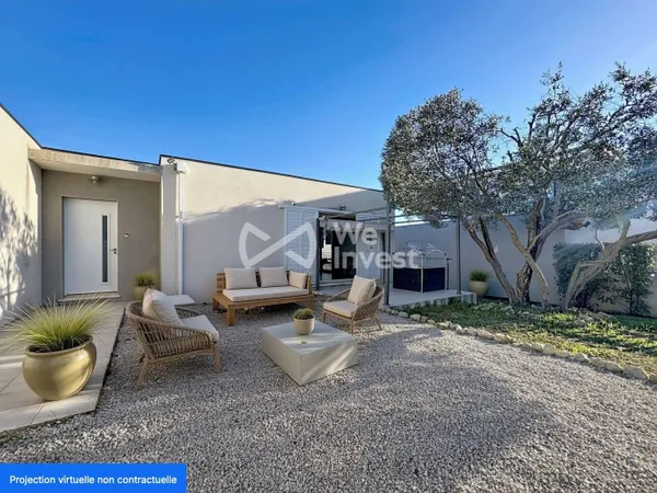 Maison de plain-pied 4 pièces 106 m² 