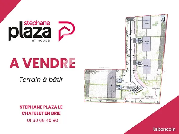 Terrain 647 m² FERICY 