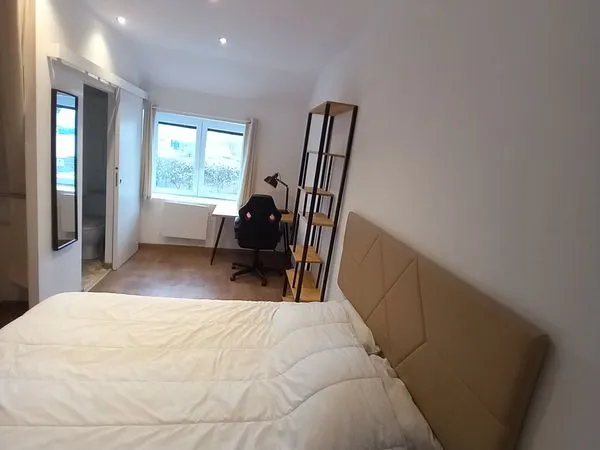 Chambre de 14 m² dans colocation de standing, SDD privée, garage 