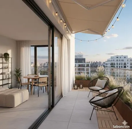 Appartement 3 pièces 65 m² 