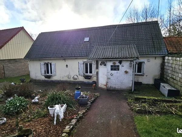 Pavillon à rénover, 3 chambres, garage, jardin 