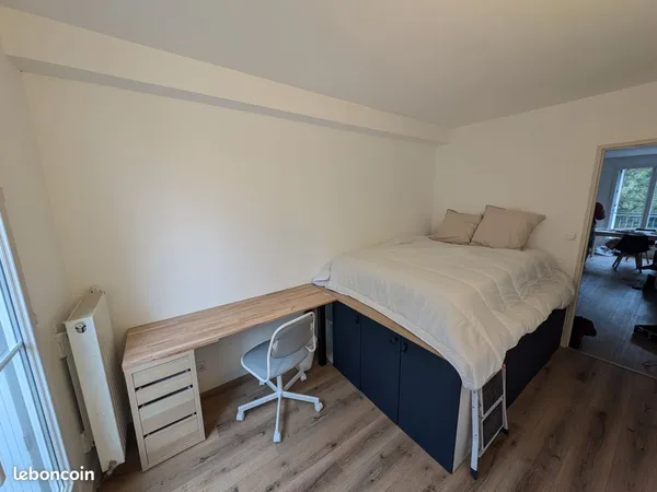 Chambre colocation Secteur Montjoyeux proche transports et FAC 