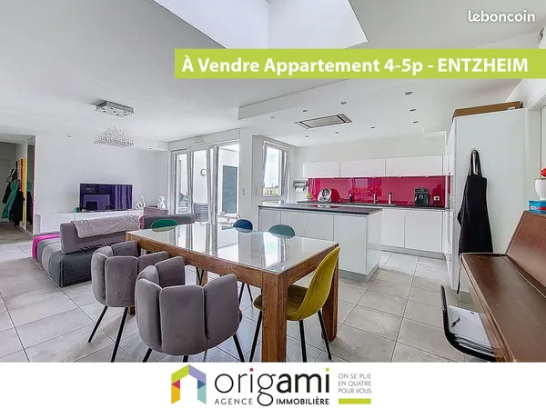 Appartement 4 pièces 109 m² 