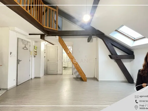 Duplex 2 pièces 44 m² 