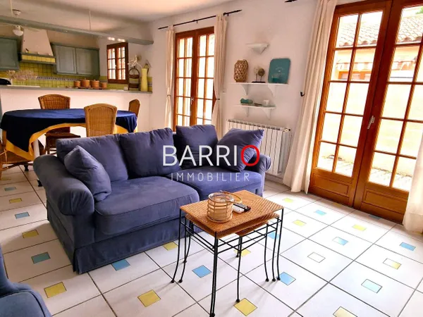 Maison de plain-pied sur le plat de BANYULS 