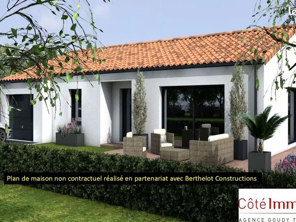 Terrain 669 m² PREFAILLES 