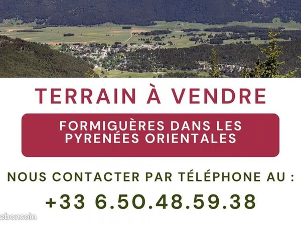 Terrain 1000 m² 