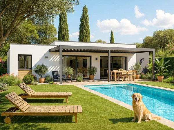 Projet de construction - Maison de 100 m² - Maurens (32200) 