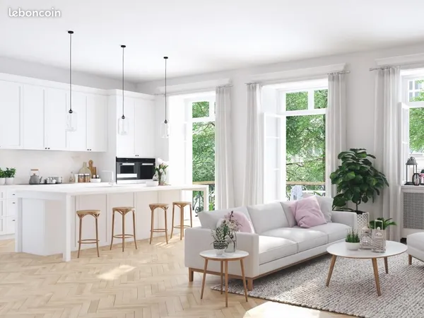 Appartement 3 pièces 66 m² 