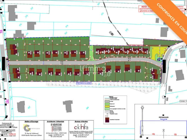Terrain en individuel 396 m² 
