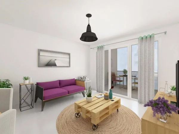 Appartement 3 pièces 62 m² 