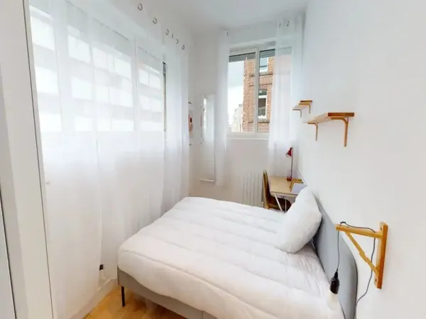 Loue chambre en colocation meublée