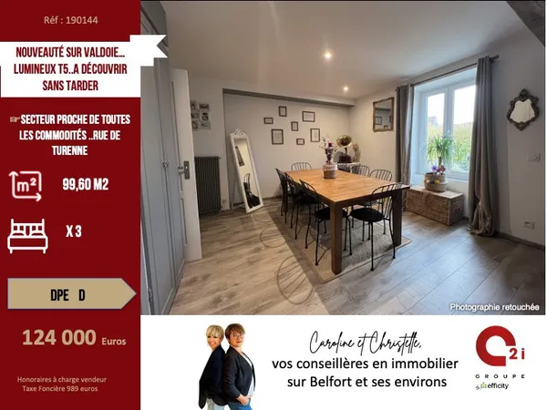 Appartement 5 pièces 100 m² 