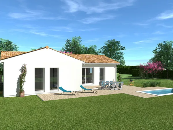 AUDE 90 M² - 3 CHAMBRES 