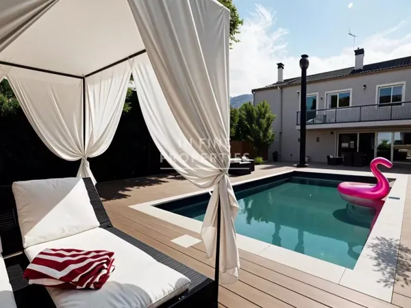 BELLE VILLA MEUBLEE A MOUGINS 