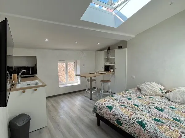 Studio meuble entierement renove 