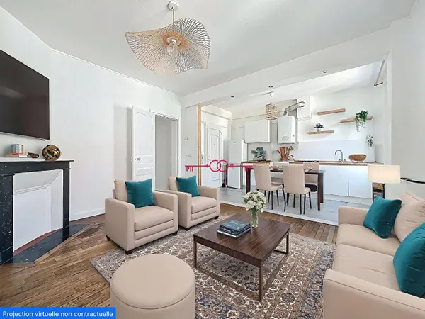 Appartement 2 pièces 47 m² 