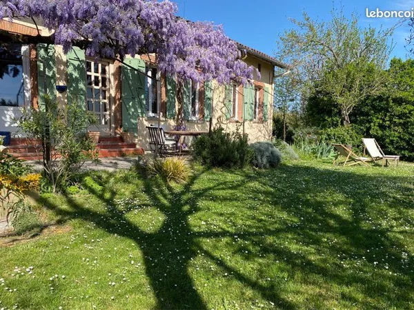 Maison de caractère de 127m2 à 20mn de Toulouse sud 