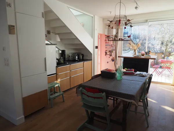 Loue maison meublée Nantes - parc de Procé - 4 chambres, 120m² 