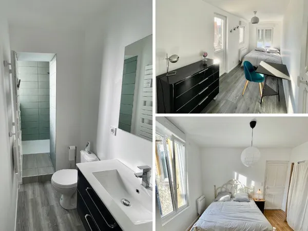 A louer - Duplex F3 meublé Orléans quartier SAINT LAURENT 