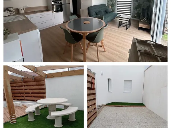 Maison avec bail de 9 ou 10 mois 
