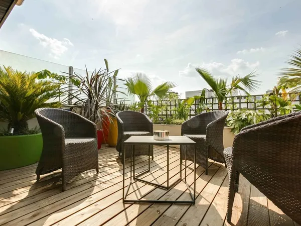 Superbe 2 pièces 46m² avec balcon et 2 places de parking EXPO SUD - CHAMBOURCY 